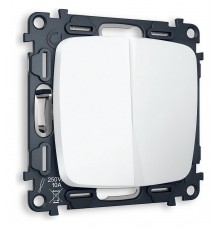 Выключатель проходной двухклавишный без рамки Ambrella Volt MO123020 Quant