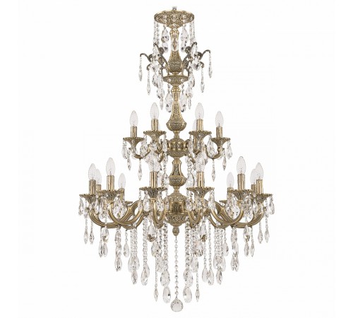 Подвесная люстра Bohemia Ivele Crystal 72101/12+6/250/XL/2d B FP 7201