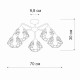 Люстра на штанге Vitaluce V4258-0/5PL V4258