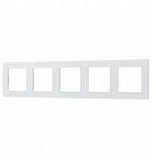 Рамка на 5 постов Arlight 43805 GLARE