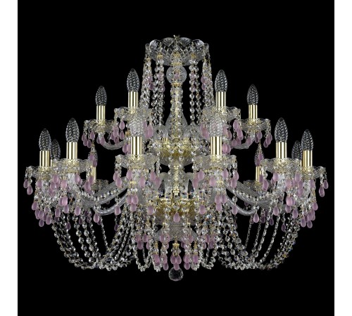 Подвесная люстра Bohemia Art Classic 11.24.12+6.300.2d.Gd.V7010 11.24