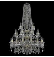 Подвесная люстра Bohemia Art Classic 11.25.16+8+4.300.3d.h-128.Gd.Sp 11.25