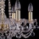 Подвесная люстра Bohemia Ivele Crystal 1402/6/160/G/Balls 1402