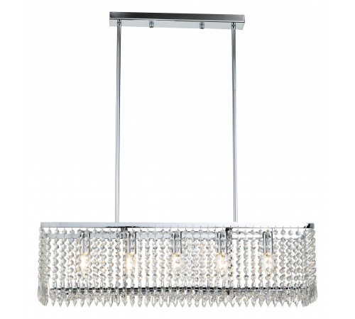 Люстра на штанге Indigo 12005/5RL Chrome Sfarzo
