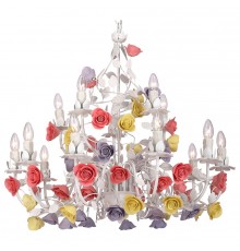 Подвесная люстра Lucia Tucci Fiori di rose 185.10.5 Fiori di Rose