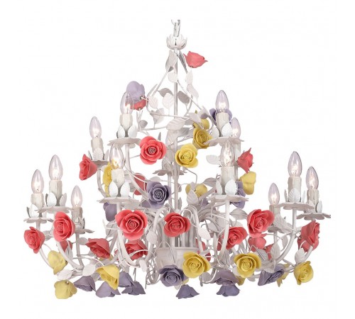 Подвесная люстра Lucia Tucci Fiori di rose 185.10.5 Fiori di Rose