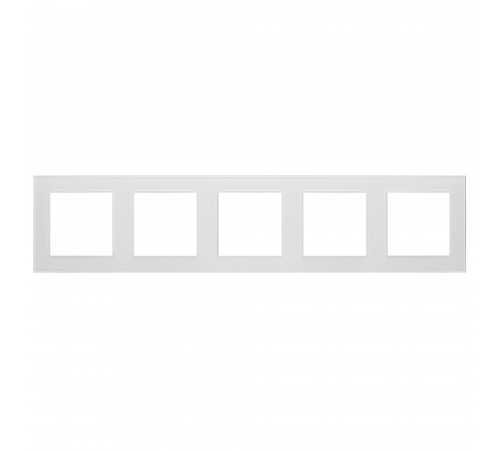 Рамка на 5 постов Arlight 43805 GLARE