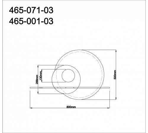Накладной светильник Velante 465-071-03 465