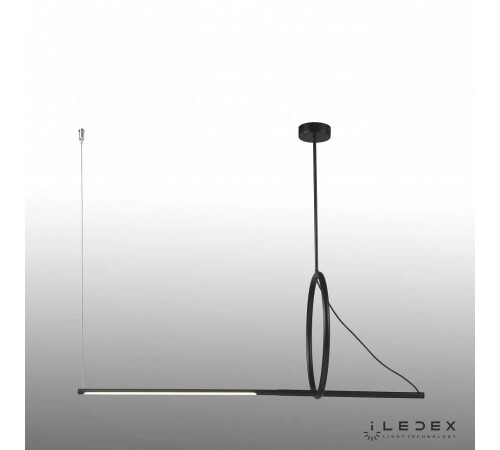 Подвесной светильник iLedex 8075P/S-18W-3000K MBK-WH Zoom