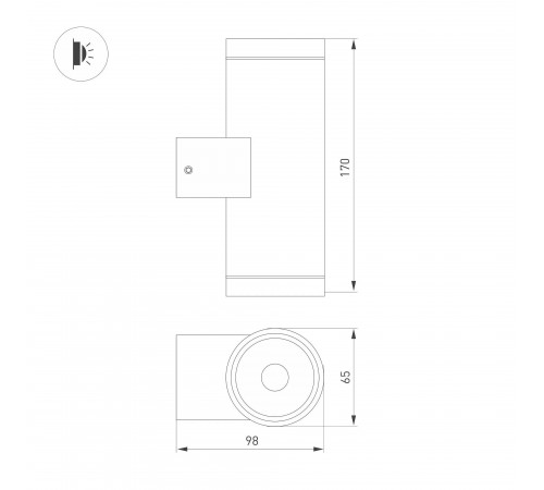 Светильник на штанге Arlight 044850 LGD-RAY
