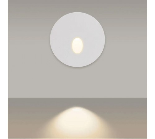 Встраиваемый светильник Arlight 25737 LT-GAP-R70-3W Warm3000 (WH, 30 deg)