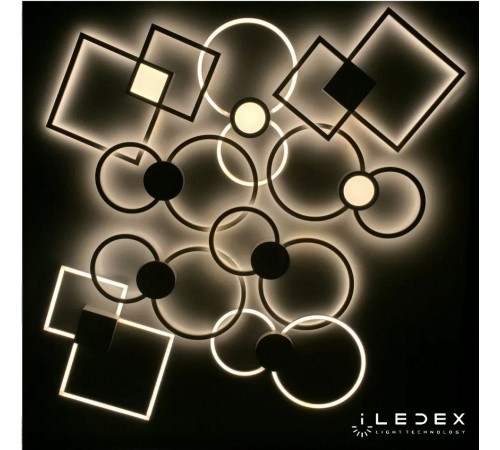 Накладной светильник iLedex X046124 24W 3000K WH Galaxy