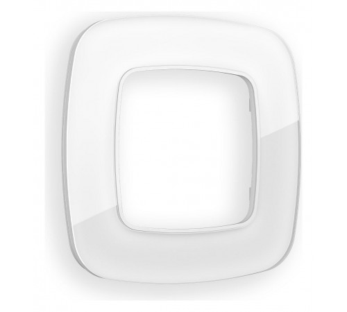 Рамка на 1 пост Ambrella Volt OF350101 Radian Стекло натуральное