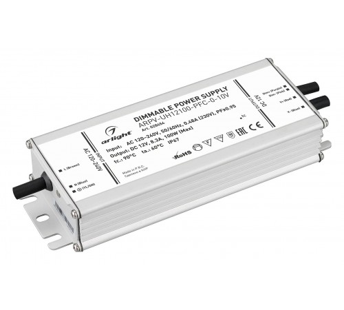 Блок питания с проводом Arlight 028454 ARPV-UH