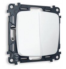 Выключатель двухклавишный без рамки Ambrella Volt MO123010 Quant