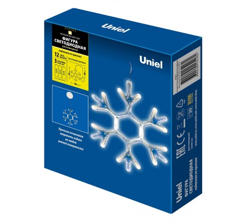 Снежинка световая Uniel UL-00007251 Снежинка