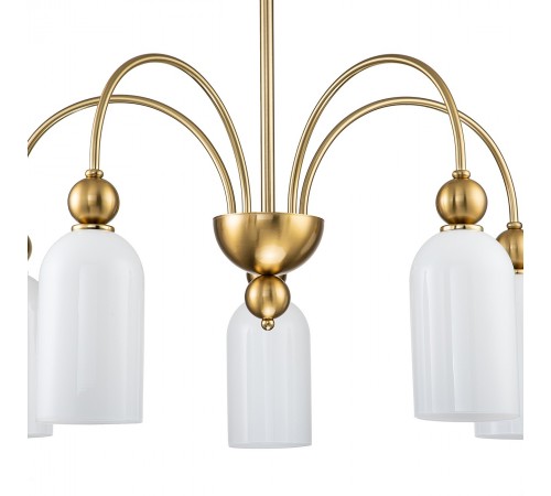 Люстра на штанге Escada 686/5PL Copper Ode