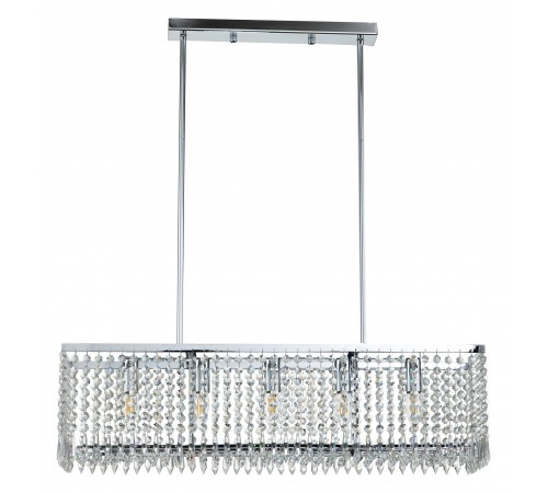 Люстра на штанге Indigo 12005/5RL Chrome Sfarzo