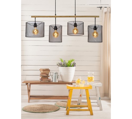 Подвесной светильник Lucide 45459/04/30 Baskett