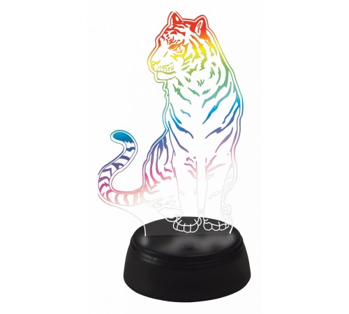 Зверь декоративный ULI-M507 RGB/3AA TIGER/BLACK UL-00008402