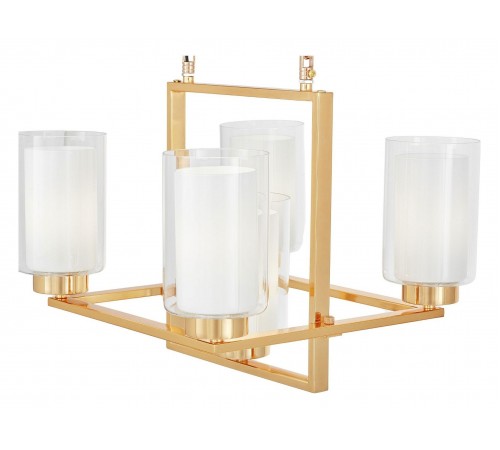 Подвесная люстра LUMINA DECO LDP 1239-5 F.GD Lino