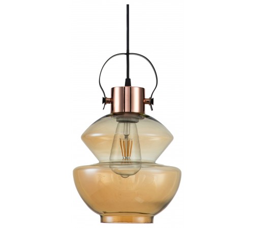 Подвесной светильник Indigo 11022/B/1P Black Sera