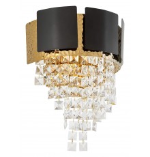 Накладной светильник LUMINA DECO LDW 7045-2 BK+GD MOLINA