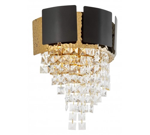 Накладной светильник LUMINA DECO LDW 7045-2 BK+GD MOLINA