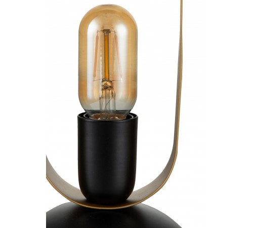 Настольная лампа декоративная Indigo 10007/A/1T Black Animo