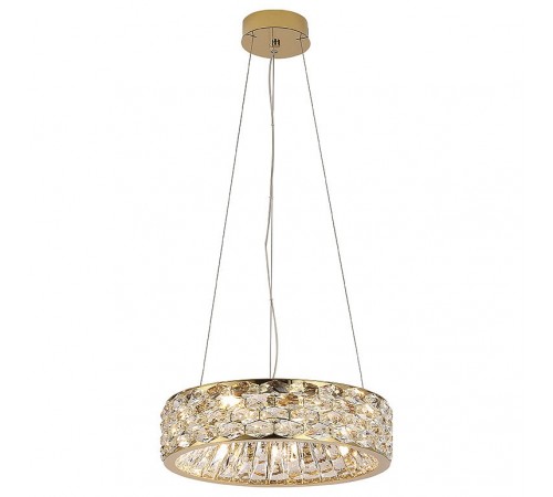 Подвесной светильник Newport 8532/40 C gold polished TIFFANY