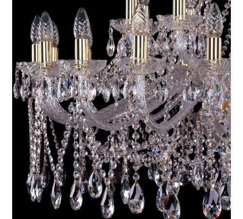 Подвесная люстра Bohemia Ivele Crystal 1413/20+10/400/G 1413