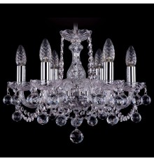 Подвесная люстра Bohemia Ivele Crystal 1402/6/141/Ni/Balls 1402
