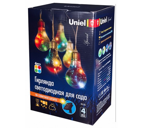 Гирлянда на солнечных батареях Uniel UL-00003332 USL-S-126