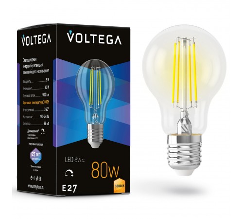 Лампа светодиодная Voltega 7229 General purpose bulb