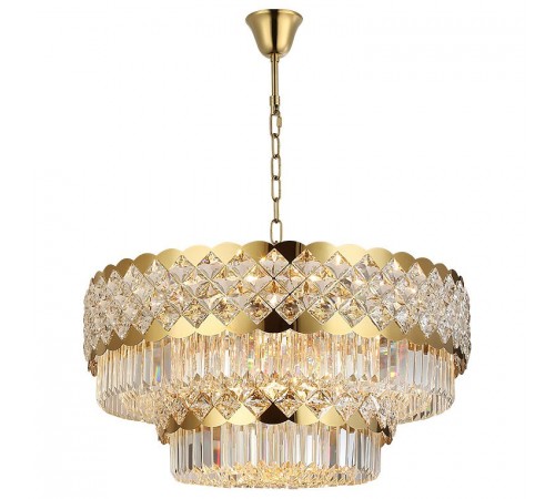 Подвесная люстра Newport 8301/80 C gold polished ASHLEY