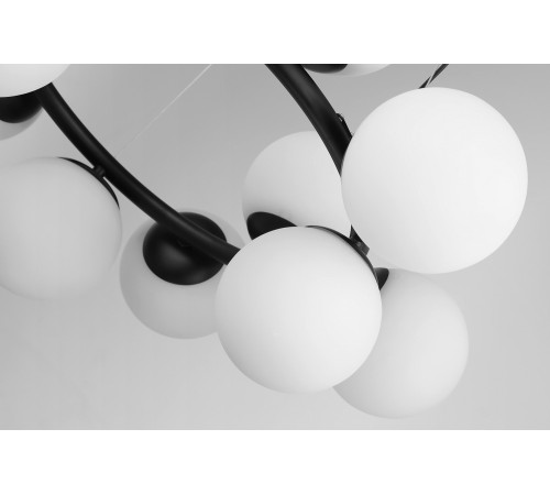 Подвесная люстра LUMINA DECO TP 2002-12 BK Fino