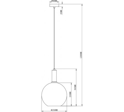 Подвесной светильник Moderli V2891-1P Martin