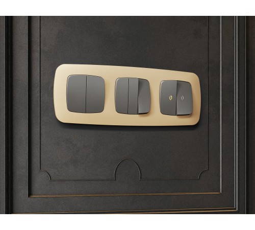 Рамка на 5 постов Ambrella Volt OF140605 Ecta