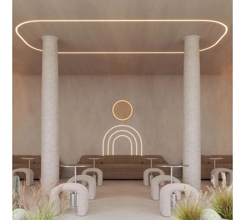 Профиль накладной Arlight 040326(1) FANTOM-BENT