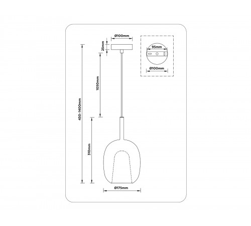 Подвесной светильник Ambrella Light LH11123 LH