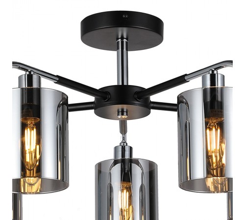 Люстра на штанге Escada 671/5P Chrome Elegant