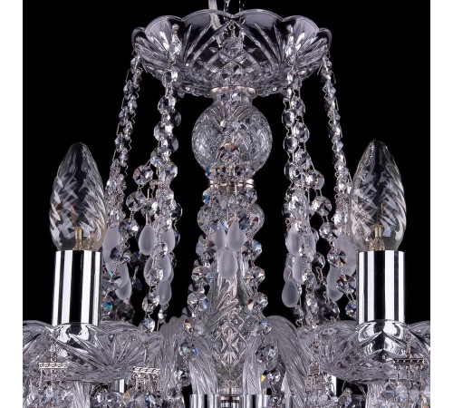 Подвесная люстра Bohemia Ivele Crystal 1410/10/240/Ni/V0300 1410