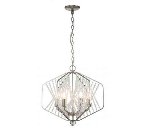 Подвесная люстра Indigo 12004/6P Nickel Ballo