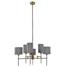 Люстра на штанге Indigo 13033/6R Brass Plisse