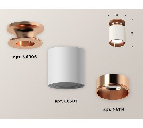 Накладной светильник Ambrella Light XS6301201 XS