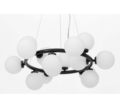 Подвесная люстра LUMINA DECO LDP 6033-15 BK MARSIADA
