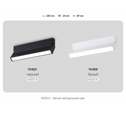 Накладной светильник Ambrella Light TA1821 TA