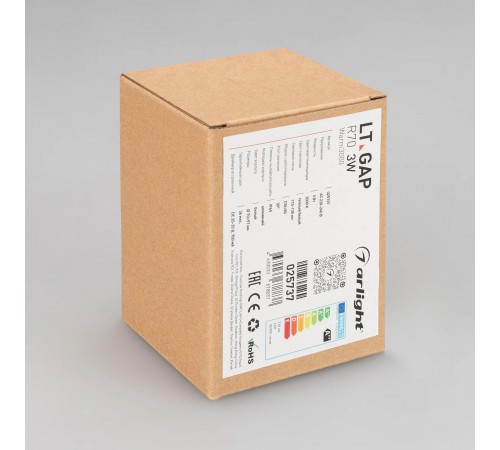 Встраиваемый светильник Arlight 25737 LT-GAP-R70-3W Warm3000 (WH, 30 deg)