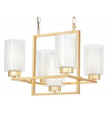 Подвесная люстра LUMINA DECO LDP 1239-5 F.GD Lino