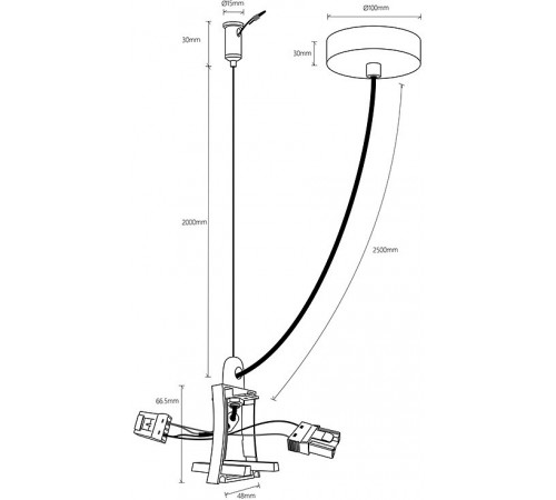 Подвес Mantra 7553 Hanok